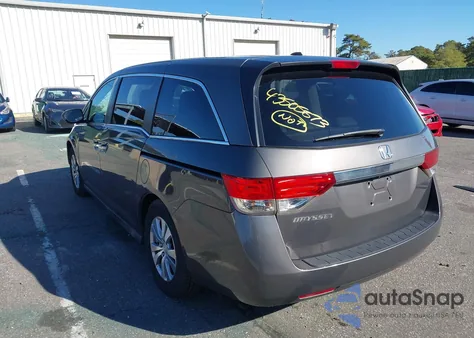 2015 Honda Odyssey Ex-L from USA, damaged, VIN 5FNRL5H69FB056548
